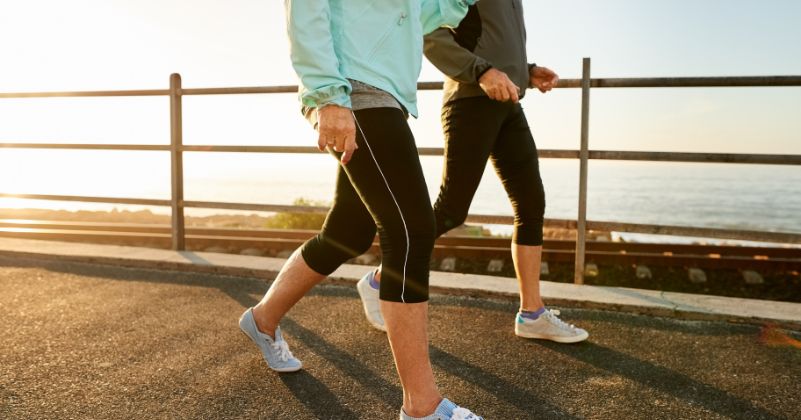 Linfedema alle gambe, anche una camminata sostenuta può aiutare ad alleviare il dolore